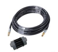 Conectores de manguera de repuesto 2641-710 - Para Karcher - Para lavadoras a presión serie K K2- Para K7, tubo de extensión de alta presión de 5M/6M/10M/15M con ajuste rápido (10M)