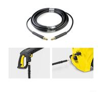 Conectores de manguera de repuesto 2641710 para lavadoras a presión KARCHER se adapta a modelos K2 a modelos, acoplamiento de conexión rápida, funda de goma robusta, alambre de acero (5 m)