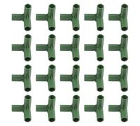 Conectores de marco de 11 mm para estructuras de jardín e invernaderos con plástico PP resistente para un montaje seguro en entornos al aire libre (A)