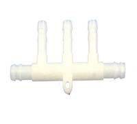 Conectores de nailon con púas de 5~300 Uds., 8mm, for acuario, tanques de peces, mangueras de agua, distribuidores, silla, Conector de bolsa de aire de TPU(8mm 5Ways-2,50pcs)