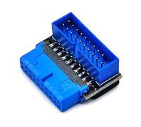 Conectores de panel frontal USB 3.2 de alta velocidad, 19 pines, 20 pines, 1 adaptador de cabecera USB