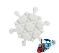 Conectores De Pista Para Coches De Juguete - Sustitución Educativa | Juntas De Construcción Para Pistas De Tren Modelo - Para Hogar Escuela Preparatoria Guardería Juego Cumpleaños Día