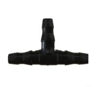 Conectores de púas fuertes de 4 mm, paquete de 50 accesorios de riego para una gestión eficaz del agua (T de doble púa de 4 mm)