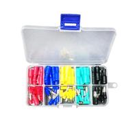 Conectores de terminales preaislados, 100 conectores de cable macho hembra aislados, conexión rápida de cable