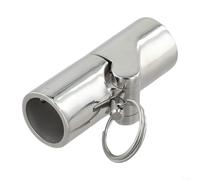 Conectores de tubería de acero inoxidable, toldo de yate marino para accesorios de panal de abeja, juntas de tubo de toldo de barco y accesorios de acoplamiento (22 mm)
