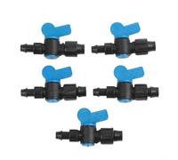 Conectores de tubería resistentes de 16 mm para sistemas de riego por goteo con mecanismo de bloqueo de tuerca seguro para evitar fugas y garantizar un flujo de agua constante en mangueras de jardín