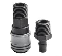Conectores de tubo neumático de diseño elegante con sistema de bloqueo automático adecuados para diversas industrias (SF+PF (SM+PM (40))