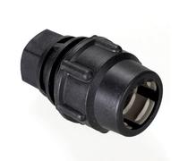 Conectores del tornillo del alto rendimiento PPFitting para los tubos del PE en los sistemas del agua potable compatibilidad del tamaño 20 63m m m (50m m)