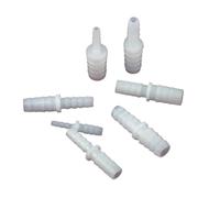 Conectores directos de Pagoda de plástico PE, adaptador de bomba de aire for tanque de agua de acuario, junta de manguera de riego de jardín, 3~50 Uds., 2,4~9mm a 4~12mm(8X6mm PE,10 pieces)