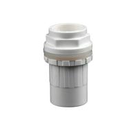 Conectores directos for tubería de PVC blanco de 20/25/32/40/50 mm, juntas de desbordamiento gruesas, accesorio de drenaje for acuario.(32mm)