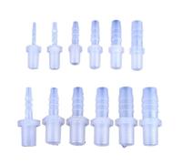 Conectores directos Pagoda de PP de 2,8-12 mm con Rosca G1/8 1/4" a 5-200 Piezas. Adaptador de Bomba de Aire for Acuario, de riego y Juntas de Manguera.(G1I4-9.5mm,200 Pieces)