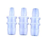 Conectores directos reductores de pagoda de polipropileno de 5 a 200 piezas de 14,2 mm, 15,8 mm a 7,9 a 14,2 mm, for sistema de riego, juntas de manguera(15.8x11.1mm,200 Pieces)