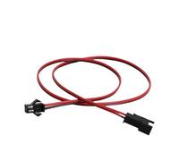 Conectores macho y hembra con cables 1-10 Uds 2Pin 3Pin 4Pin 5Pin J+S+T L+E+D Cable de extensión 22AWG Cable eléctrico conector macho hembra for controlador CCTV de tira de luz L+e+d(2Pin 2m,1PCS)