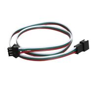 Conectores macho y hembra con cables 1-10 Uds 2Pin 3Pin 4Pin 5Pin J+S+T L+E+D Cable de extensión 22AWG Cable eléctrico conector macho hembra for controlador CCTV de tira de luz L+e+d(3Pin 0.5m,1PCS)