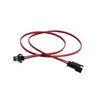 Conectores macho y hembra con cables 1-10 Uds 2Pin 3Pin 4Pin 5Pin J+S+T L+E+D Cable de extensión 22AWG Cable eléctrico conector macho hembra for controlador CCTV de tira de luz L+e+d(2Pin 0.5m,1PCS)