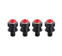 Conectores neumáticos de montaje tubo PTFE, acoplador unión rápida desmontable, Hotend, piezas impresora 3D directas remotas DIY(Bowden Red 4pcs)