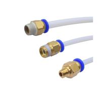 Conectores neumáticos for piezas de impresoras 3D, acoplador de unión rápida de 1,75/3mm, accesorios de tubo Pc4 M6 M10, tubo de PTFE de 2/4mm, 2 uds.(Blue,PC6-01)