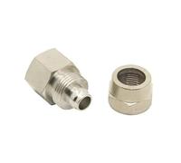 Conectores neumáticos hembra BSP de cobre PCF de 1/8", 1/4", 3/8" y 1/2", conector rápido de presión, conexión neumática de liberación rápida, diámetro exterior de 4, 6, 8, 10, 12 y 16 mm.(12MM,1/2")