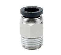 Conectores neumáticos que ahorran espacio para operaciones rápidas y sencillas, equipos industriales y aplicaciones de laboratorio, mantenimiento de equipos industriales