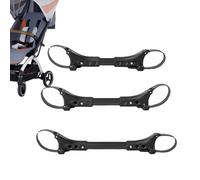 Conectores Para Cochecito Gemelar - Conector Doble Carro Desmontable Adaptador Para Cochecito Doble Ligero | Gancho Enlazador Ajustable De Seguridad, Accesorio Para Niños Al Aire Libre