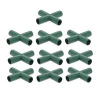Conectores para Invernadero de Jardinería | 5 Tipos de Soporte Estable Resistente - Accesorios de PVC para Invernadero,para Jardinería, Malla de Sombra, Estacas para Plantas, Flores, Hortalizas, Porch