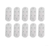 Conectores planos de acero inoxidable de 95 x 38 x 3 pulgadas, soportes de junta de acero con 6 agujeros para armario M, refuerzo de estantes de muebles resistentes