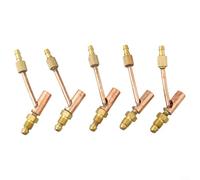 Conectores rápidos de cobre para soldadura TIG, juego de 5 compatibles con modelos WP9/17/26 (WP9 WP17)