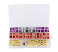 Conectores Rápidos para Cables 71 Piezas, Terminales Eléctricos con Caja de Almacenamiento - Alta Capacidad de Corriente, Material Ignífugo, Uso Fácil y Organizado