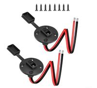Conectores rápidos SAE Power Socket 2PCS Set para montaje en panel solar con 8 tornillos