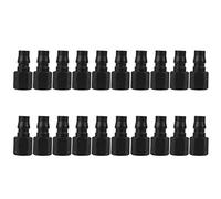 Conectores rápidos Tipo C Accesorios neumáticos autoblocantes de acero plástico para sistemas de gas comprimido G1/4 G3/8 G1/2 pulgadas Acopladores de manguera de aire duraderos (G1/4“（20）)