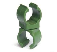 Conectores resistentes para postes de plantas, 50 clips fáciles de usar para una instalación rápida y un soporte fiable en tu jardín (16 mm)