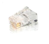 Conectores RJ45 Cat5e - Pack de 100 Unidades con Contacto de Oro