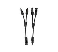Conectores Solares y Kit de Herramientas de Enchufe de Cable Adaptador Fotovoltaico Paralelo de Rama en y para Panel Solar (M/FF+F/MM)