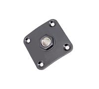 Conectores universales de salida de guitarra, base de zinc, construcción de aleación que mejora las señales para 4 tornillos de fijación, conectores de salida de guitarra