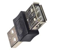 Conectores USB - AF/AM USB 2.0 Convertidor y Conector - Adaptador recto de macho a hembra para Smartphone | Para Desktop Laptop PC Teléfono Tablet Casa Viaje Trabajo