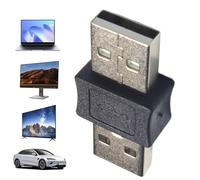 Conectores y adaptadores USB | Convertidor y embrague para USB 2.0 AF/AM, cable de cargador con conector macho recto a hembra - para computadoras estacionarias, portátiles, PC, teléfonos, tabletas