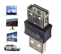 Conectores Y Conectores USB2.0 AF/AM Inversor y Embrague | Adaptador recto de teléfono macho a hembra,para el coche de viaje en casa escritorio PC teléfono Tablet
