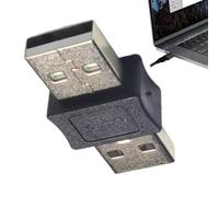 Conectores Y Conectores USB2.0 AF/AM Inversor y Embrague,Adaptador recto de teléfono macho a hembra - para viajar en el coche en casa PC teléfono Tablet