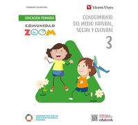 CONEIXEMENT DEL MEDI 3 VC (COMUNITAT ZOOM) - 9788468288611