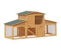 Conejera 210x71x100cm - 2 pisos