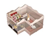 Conejera Amplia Jaula for Conejos for Mascotas al Aire Libre: cree una casa de ensueño for con un Acogedor Nido for Sus Amigos Peludos
