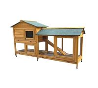 Conejera Amplia Jaula for Conejos for Mascotas al Aire Libre: cree una casa de ensueño for con un Acogedor Nido for Sus Amigos Peludos