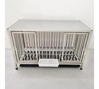 Conejera Grande para Conejos, Jaula para Pollos Al Aire Libre con Bandejas Extraíbles Y Caja De Comida, Casa para Conejillos De Indias para Animales Pequeños Y Medianos(98 * 50 * 60CM)