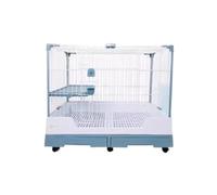 Conejera Jaula de Lujo for Conejos con cajón: Limpieza automática residuos, Perfecta for conejitos