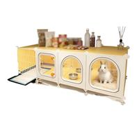 Conejera Lo último en jaulas for Conejos for Mascotas al Aire Libre, Elegante casa for, Acogedor Nido de for conejitos Felices