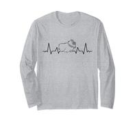 Conejillo de Indias Cardiogram Cobayo Manga Larga