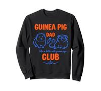 Conejillo de Indias Dad Dad Club Mens Life Is Better with Pets Sudadera