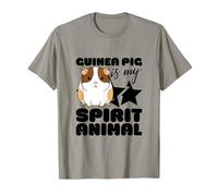 Conejillo de Indias es mi Espíritu Animal Kawaii Cartoon Conejillos de Indias Camiseta