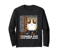 Conejillo de Indias es mi Espíritu Animal Kawaii Cartoon Conejillos de Indias Manga Larga