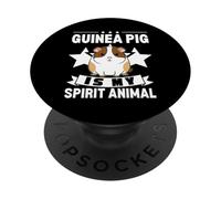 Conejillo de Indias es mi Espíritu Animal Kawaii Cartoon Conejillos de Indias PopSockets PopGrip Adhesivo